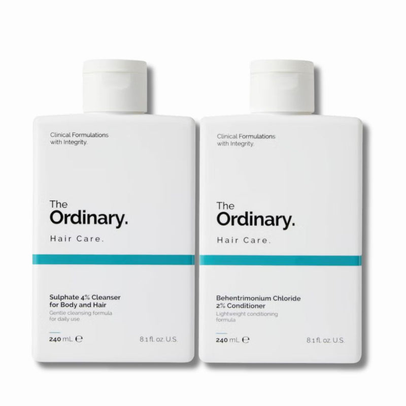 The Ordinary Sulphate Cleanser and Behentrimonium Chloride Conditioner Duo