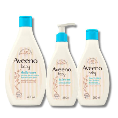 Aveeno Baby Daily Care Bathtime Routine