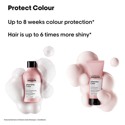 Vitamino Colour Shampoo & Conditioner & 10 in 1 Treatment Spray Bundle Set for Coloured Hair