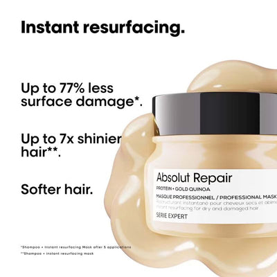 L'Oréal Professionnel Absolut Repair Shampoo & Hydrating Mask for Dry Hair