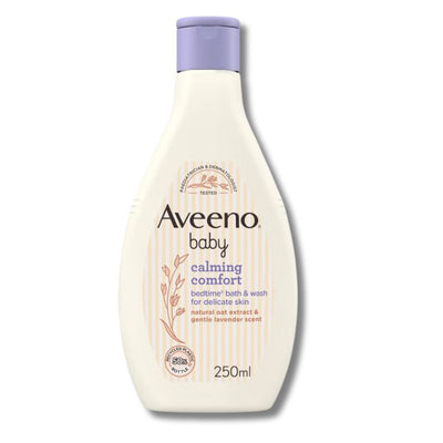 Aveeno Baby Calming Comfort Bedtime Bath and Wash 250ml