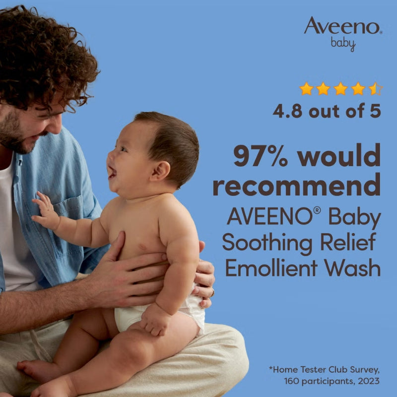 Aveeno Baby Soothing Relief Emollient Wash 250ml