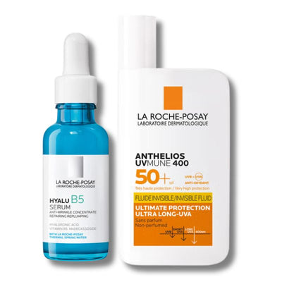 La Roche-Posay Hydrate and SPF Protect Routine Bundle