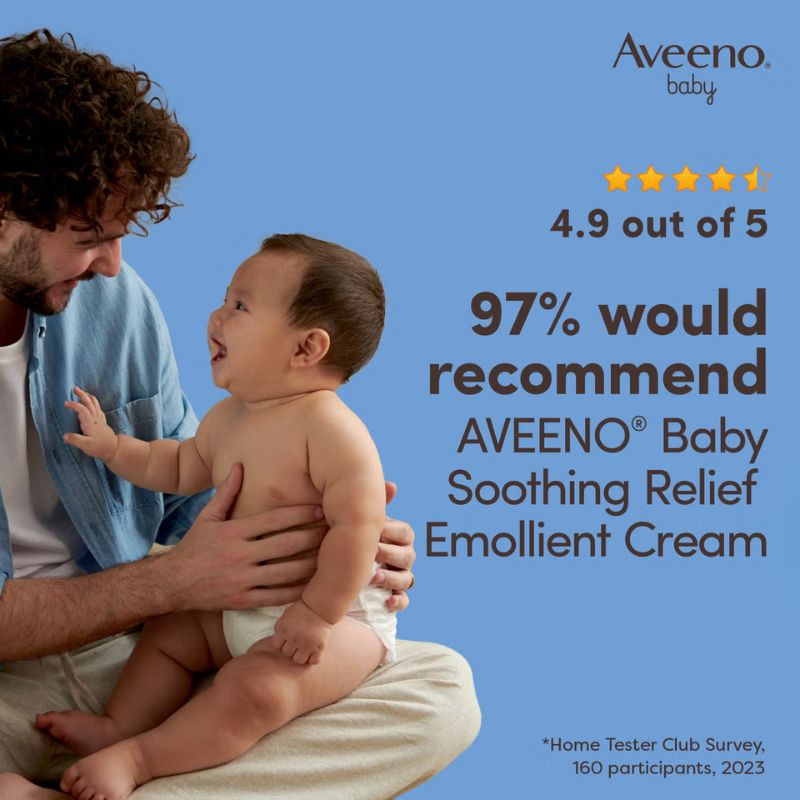 Aveeno Baby Soothing Relief Emollient Cream 150ml