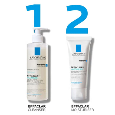 La Roche-Posay Effaclar H Cleansing Cream for Sensitive Blemish-Prone Skin 390ml