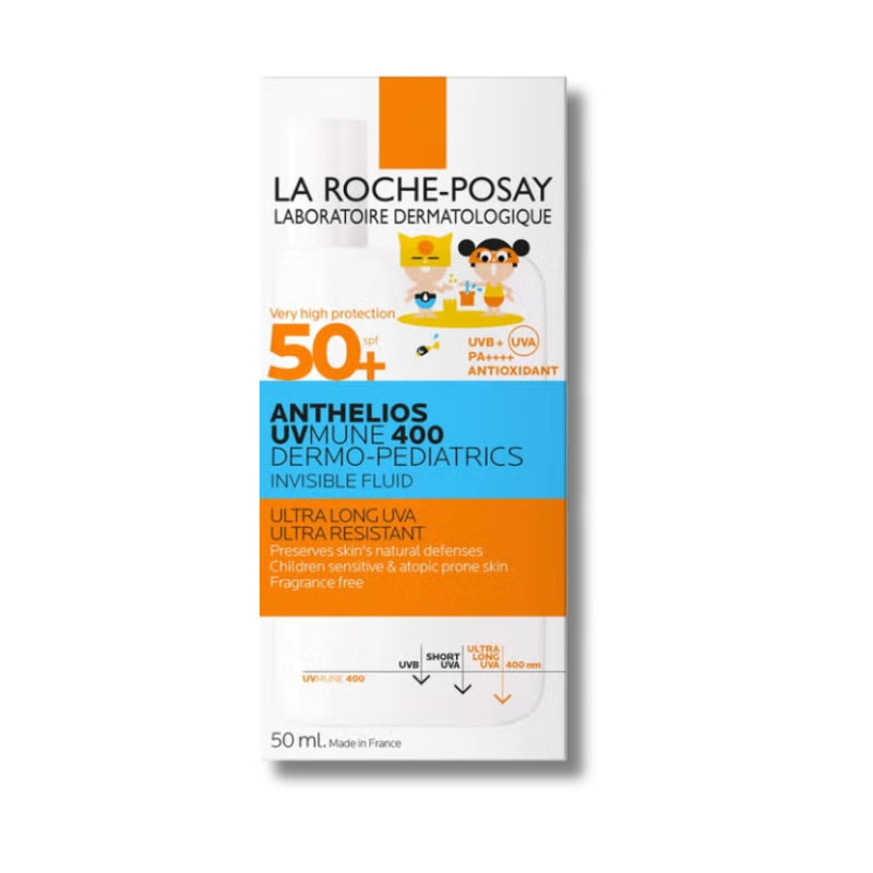 La Roche-Posay Anthelios UVMune 400 Dermo-Pediatrics Kids Ultra Light Invinsible Fluid SPF 50+ 50ml