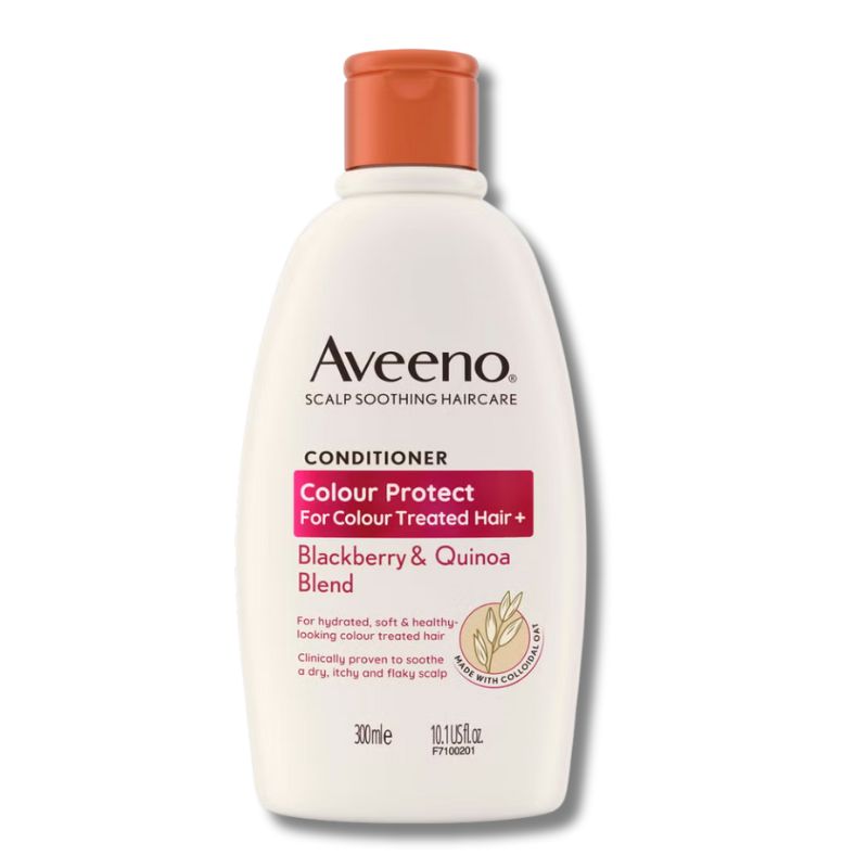 Aveeno Haircare Colour Protect+ Blackberry and Quinoa Blend Conditioner 300ml