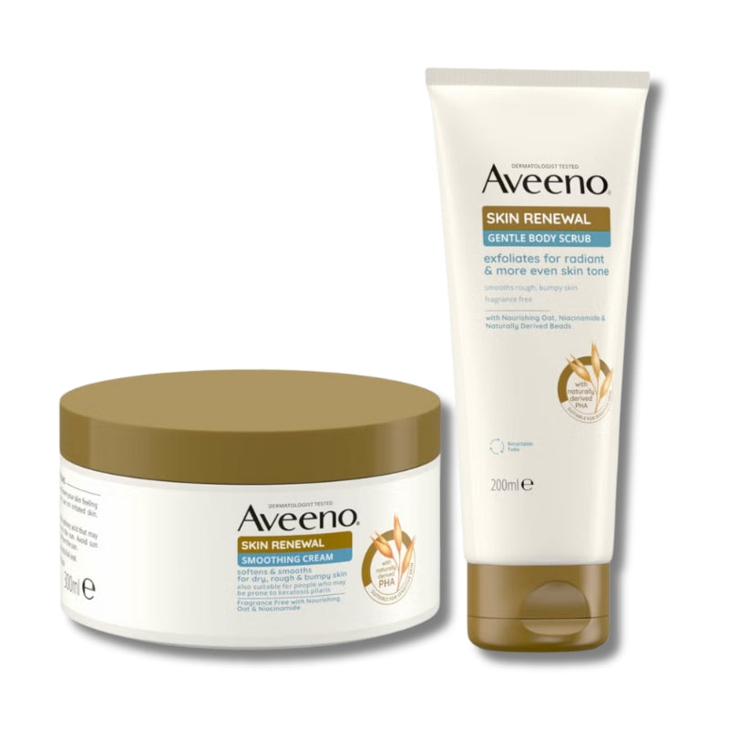 Aveeno Skin Renewal Smoother Skin Body Duo