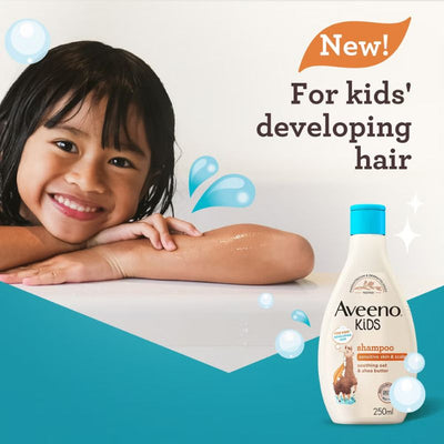 Aveeno Kids Shampoo with Soothing Oat and Shea Butter 250ml