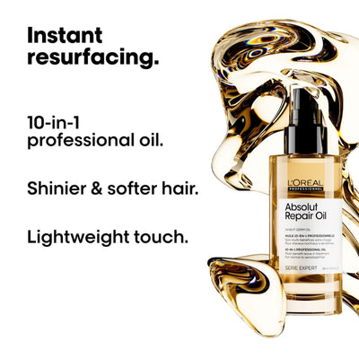 L'Oréal Professionnel Absolut Repair 10 in 1 Leave in Oil for Dry Hair 90ml