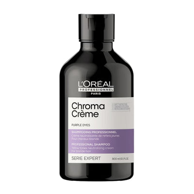 L'Oréal Professionnel Paris Chroma Crème Yellow-Tones Neutralizing Cream Shampoo - Blondes To Platinum Blondes 300ml