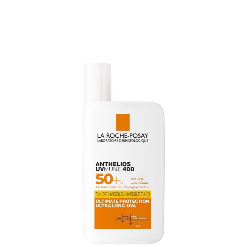 La Roche-Posay Anthelios UVMune SPF 50+ 50ml with Travel Size Bundle