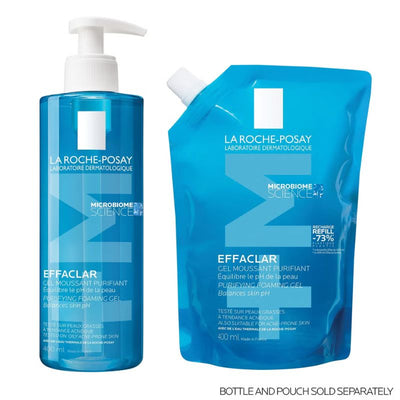 La Roche-Posay Effaclar Purifying Foaming Gel Cleanser for Oily, Blemish-Prone Skin 400ml