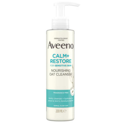 Aveeno Face Calm and Restore Morning Nourish Routine (Worth £36.48)