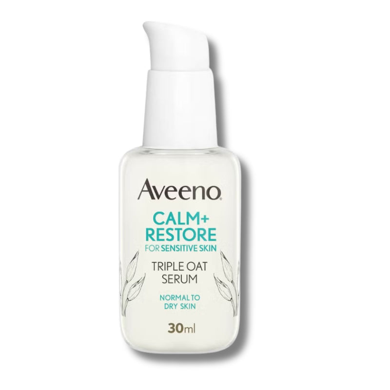 Aveeno Face Calm and Restore Night Nourish Routine