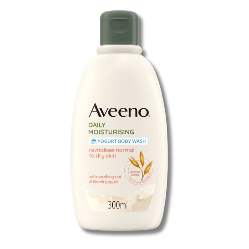 Aveeno Daily Moisturising Body Wash - Apricot and Honey 300ml