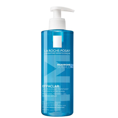 La Roche-Posay Effaclar Purifying Foaming Gel Cleanser for Oily, Blemish-Prone Skin 400ml