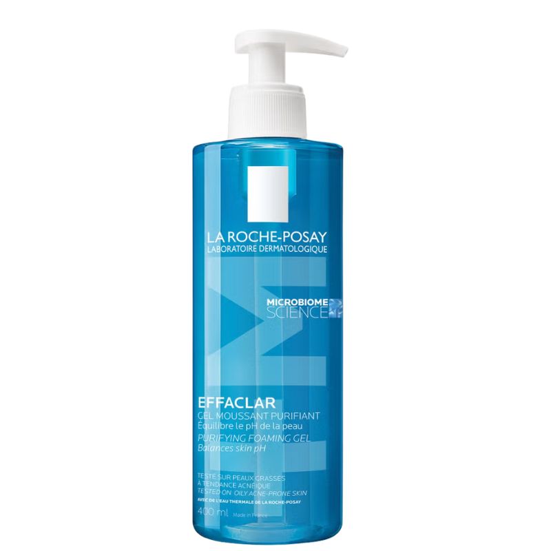 La Roche-Posay Effaclar Purifying Foaming Gel Cleanser for Oily, Blemish-Prone Skin 400ml