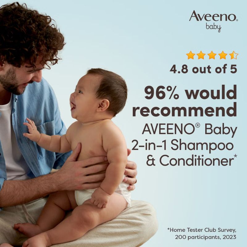 Aveeno Baby Daily Care 2-in-1 Shampoo and Conditioner 250ml