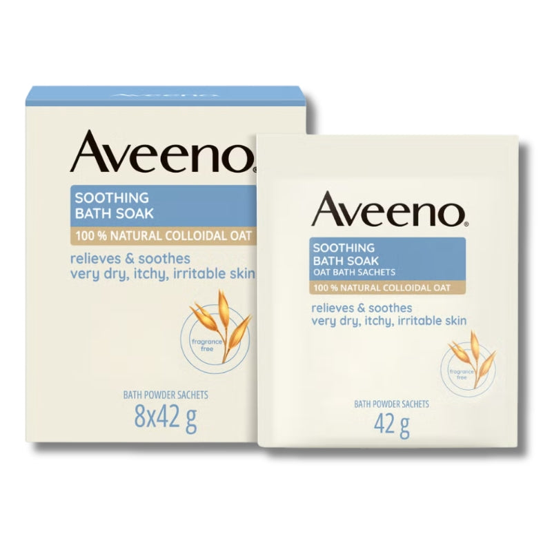 Aveeno Soothing Bath Soak 8 x 42g