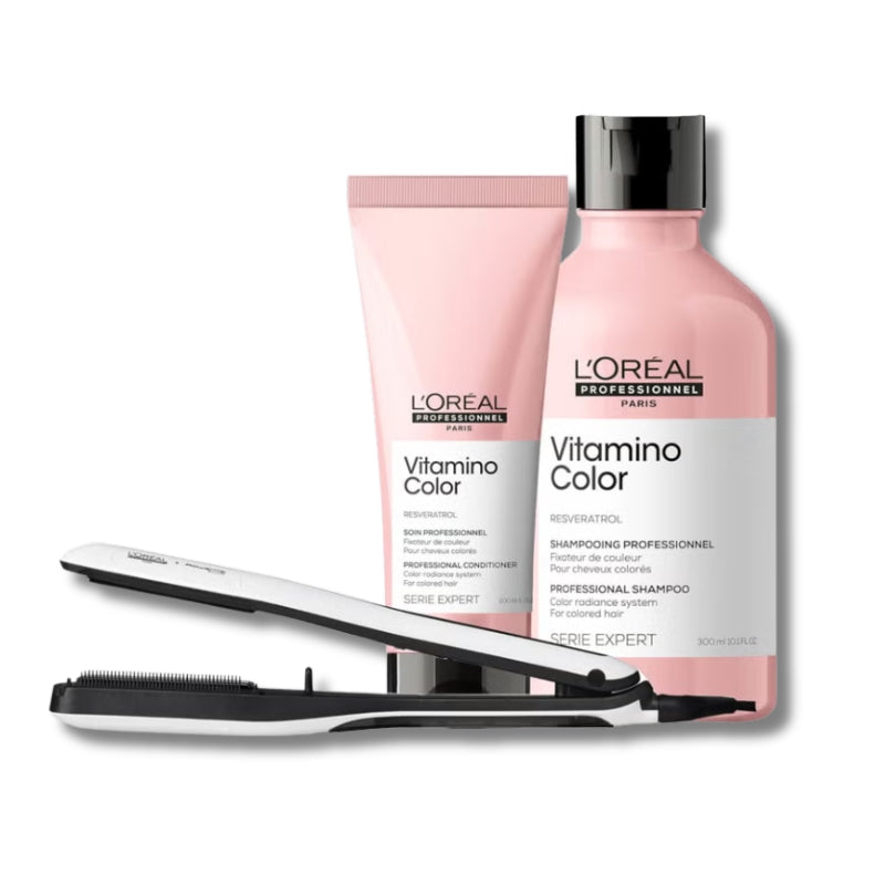 LOréal Professionnel Vitamino Colour and Steampod Bundle