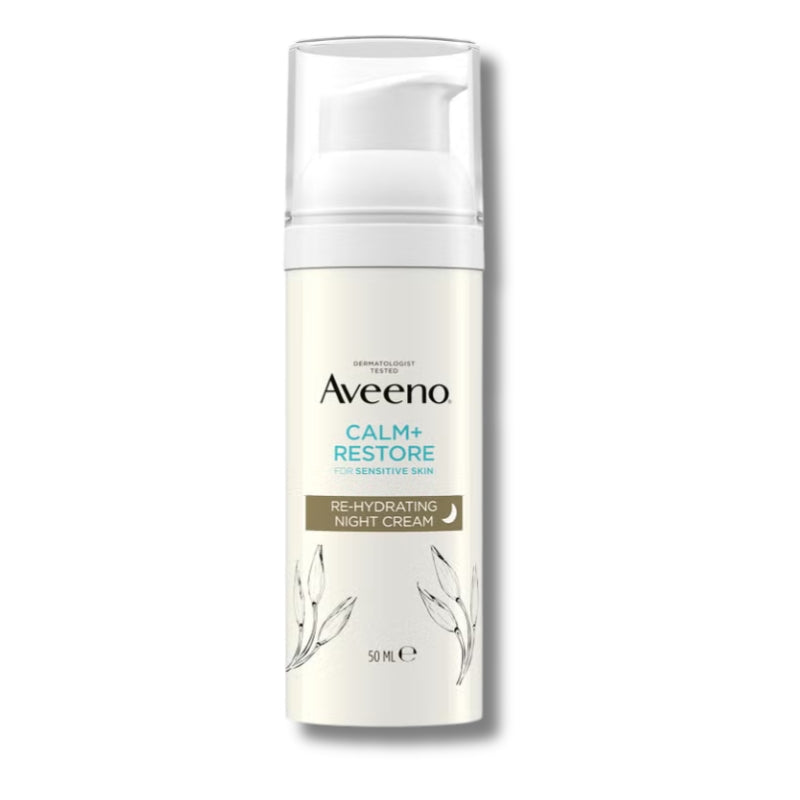 Aveeno Face Calm and Restore Rehydrating Night Cream 50ml