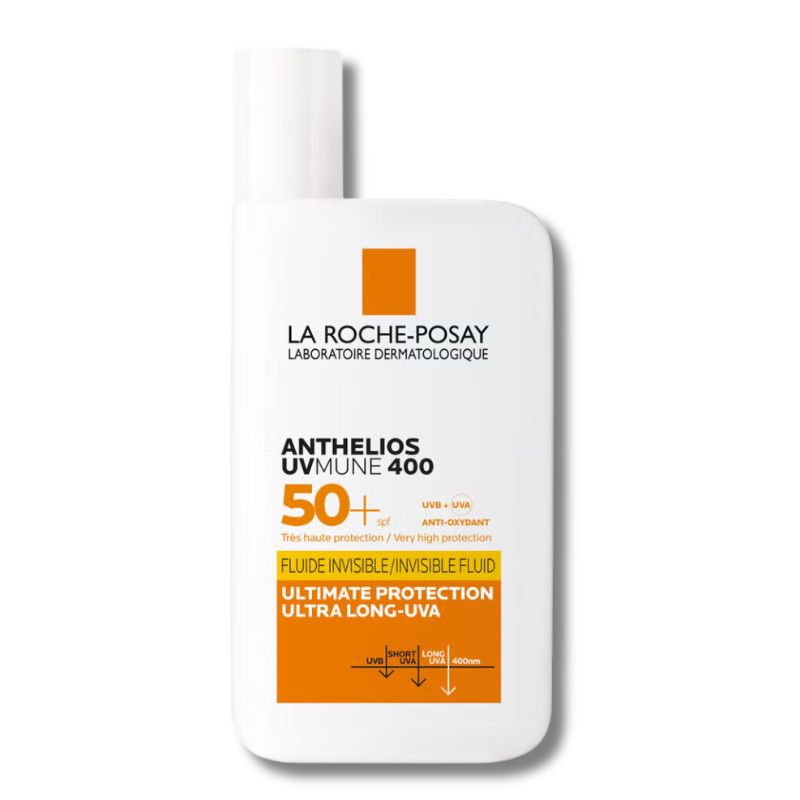 Roche-Posay Anthelios UVMune 400 Invisible Fluid Non-Perfumed Suncream SPF50+ 50ml